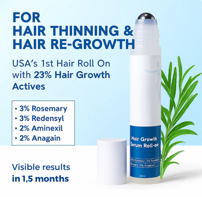 Roll-On Hair Growth Serum™